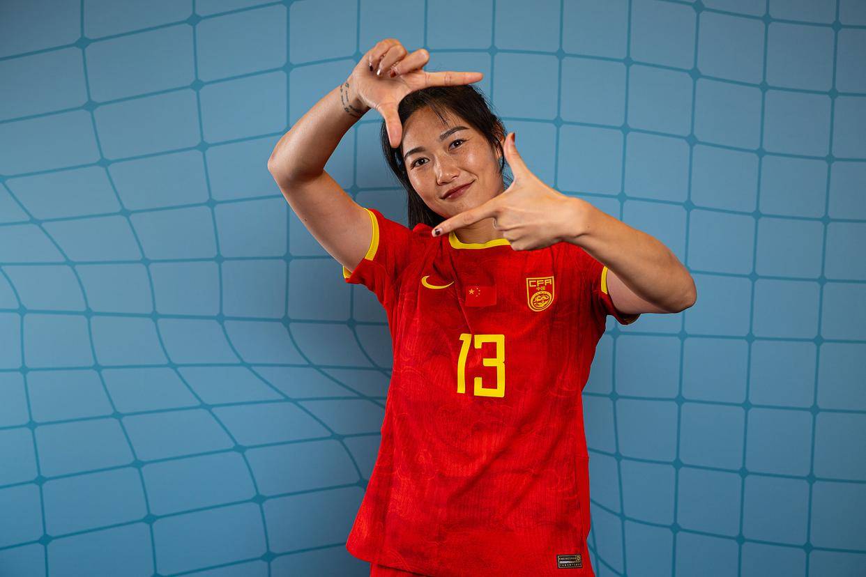 今晚加油哈!_中国女足_高清_图片