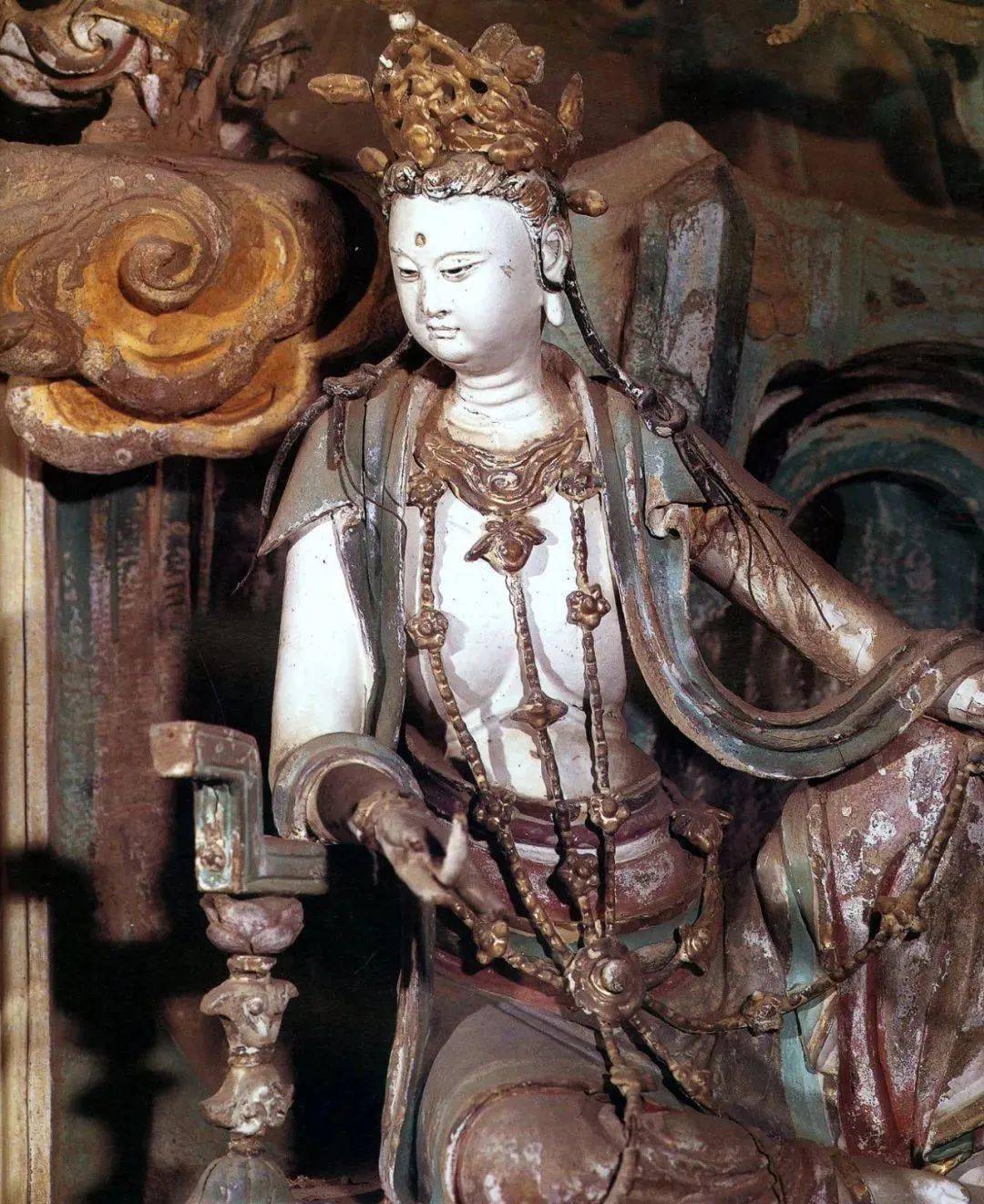 山西十大悬塑:满壁神佛人间绝唱_彩塑_宿小白_隰县