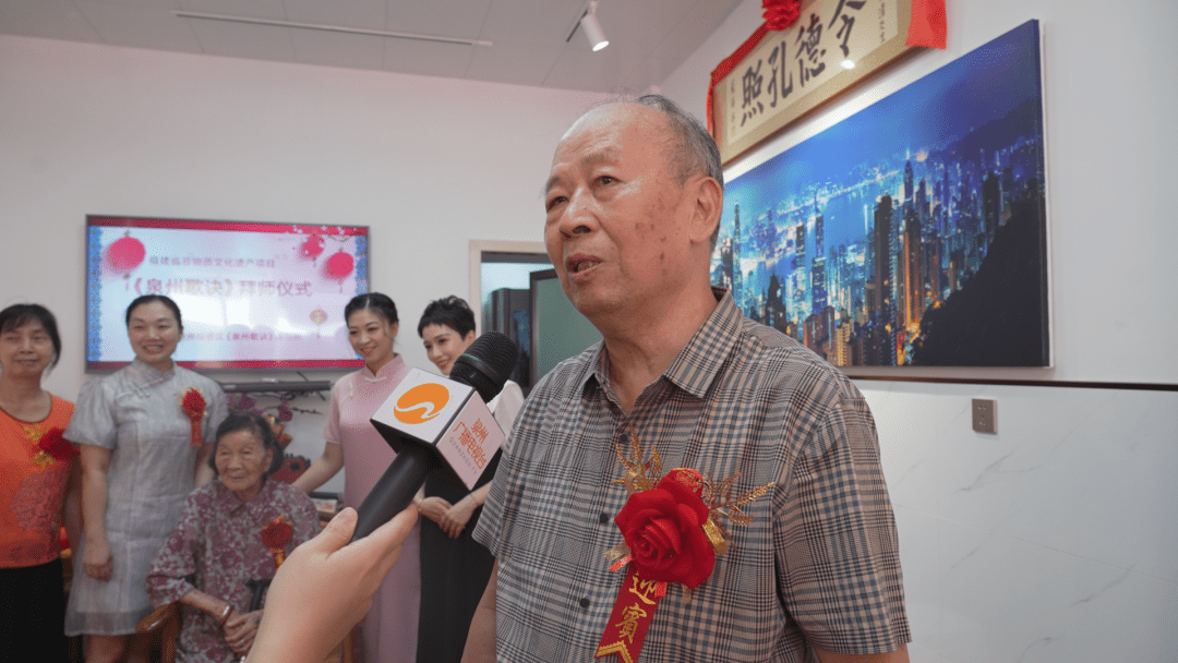 《泉州歌诀》市级非遗传承人 杨安东洛阳镇素有"文化