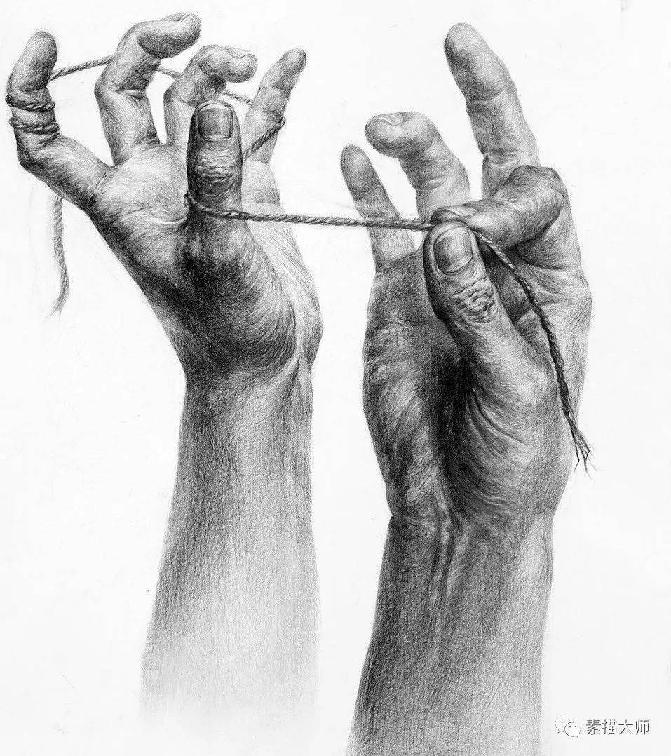 韩国高恩美术学院,师生手势素描