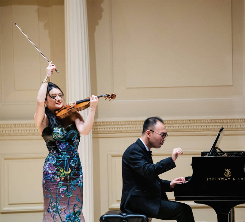 《梨花颂》奏响卡耐基音乐厅 小提琴家劳黎将中国经典带到世界舞台