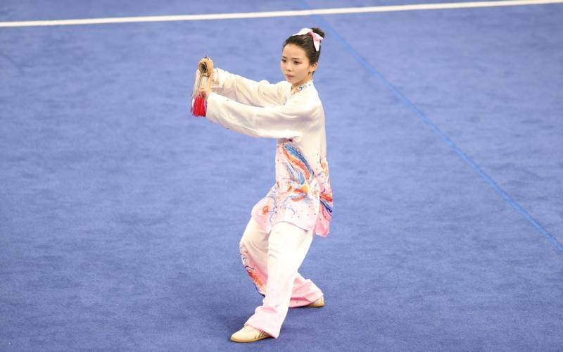 女子太极剑陈小丽夺冠，中国队收获武术第6金