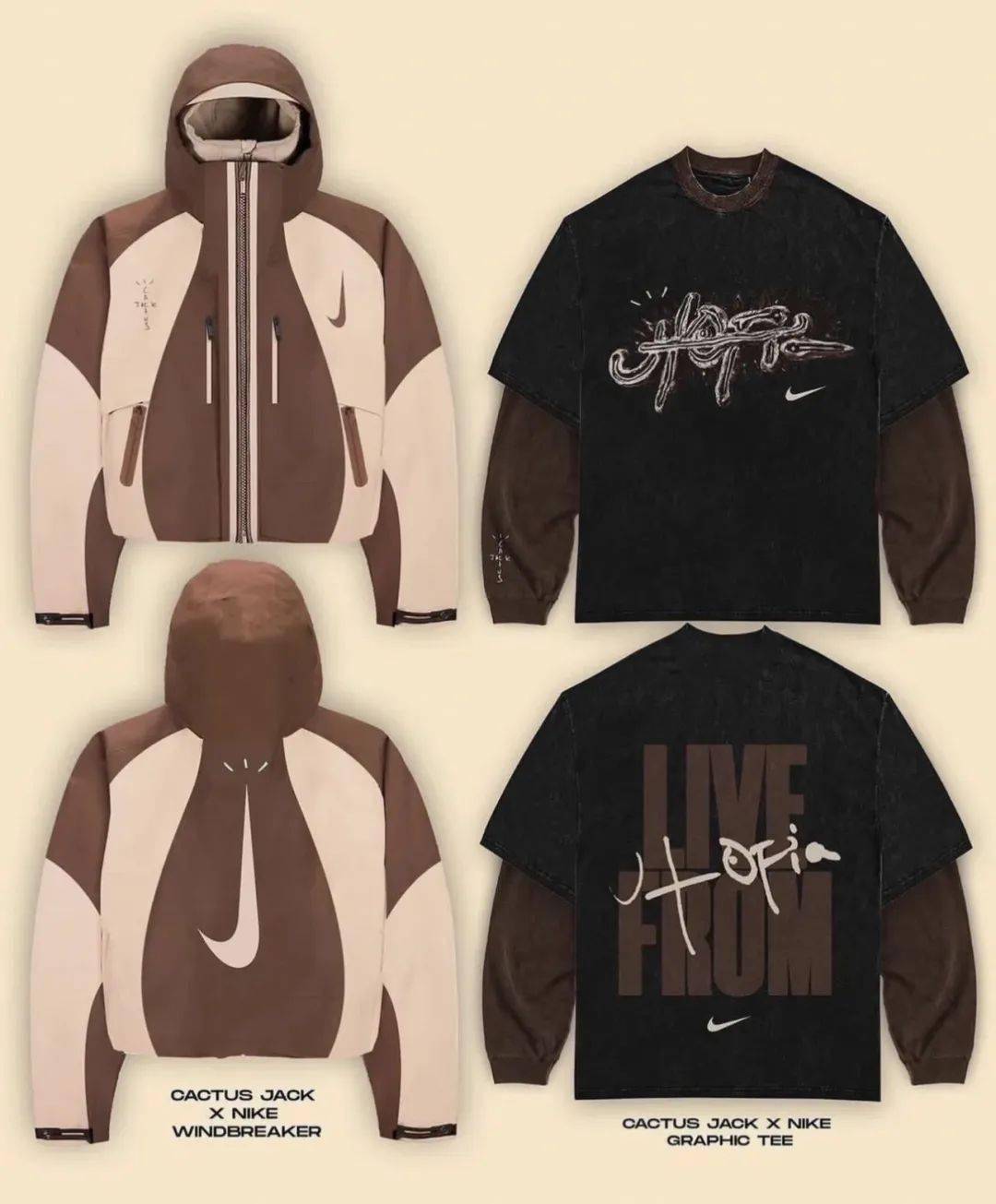 这两款倒钩太顶啦!travis scott utopia x nike 原来可以这么美!