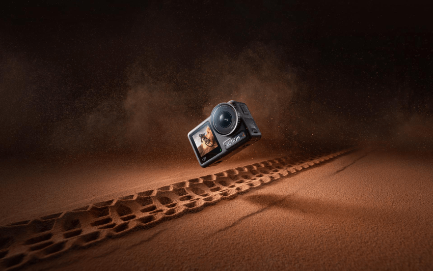大疆运动相机Osmo Action 4发布 搭载强大的1/1.3英寸图像传感器
