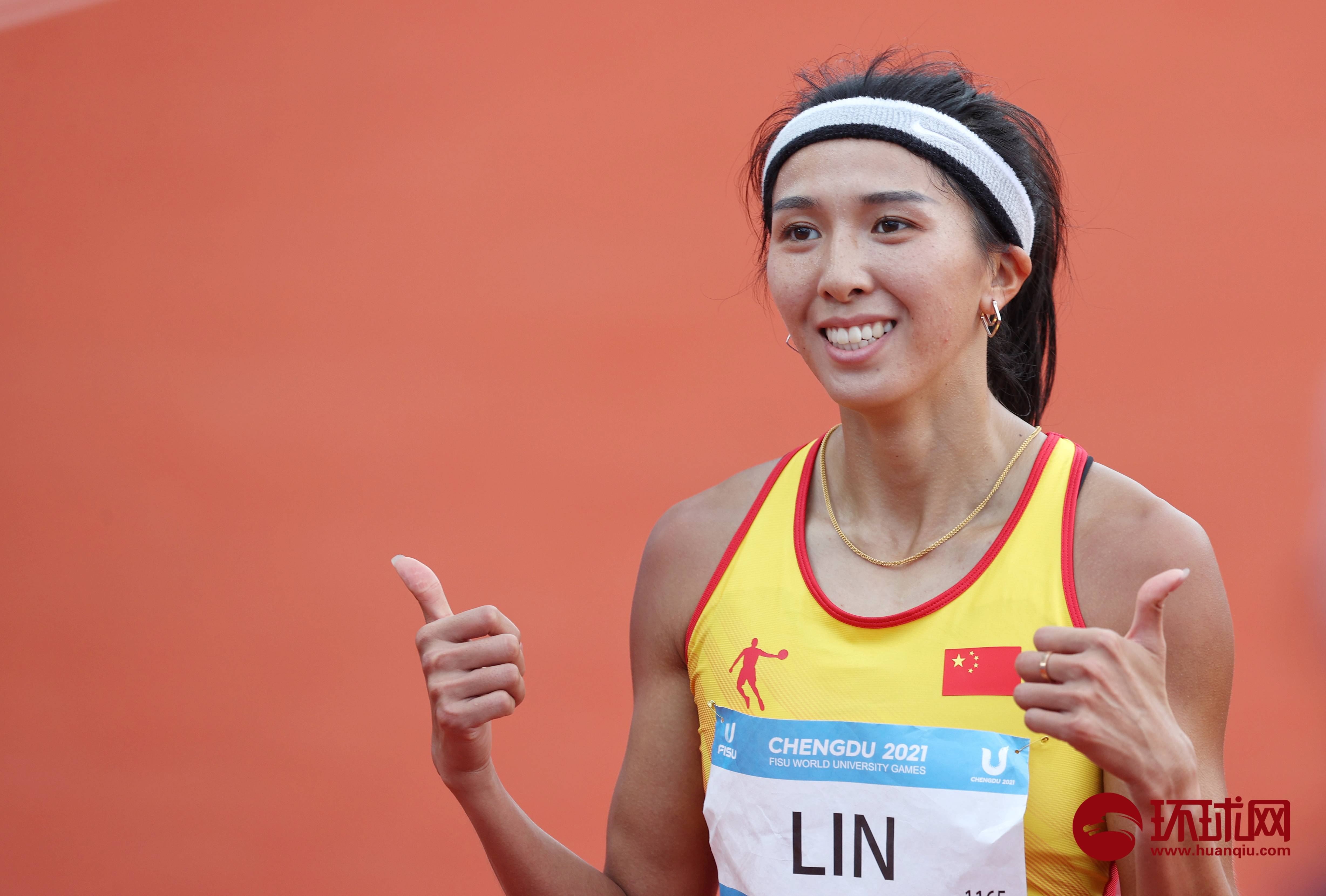 大运会女子100米栏,中国选手林雨薇以小组第三成绩闯入决赛_崔萌_四川