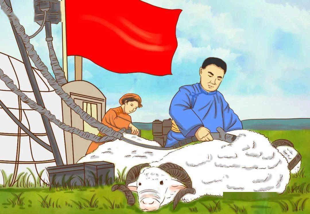 石榴籽小课堂 | 让牧民过上好日子建设草原的党员先锋——廷·巴特尔