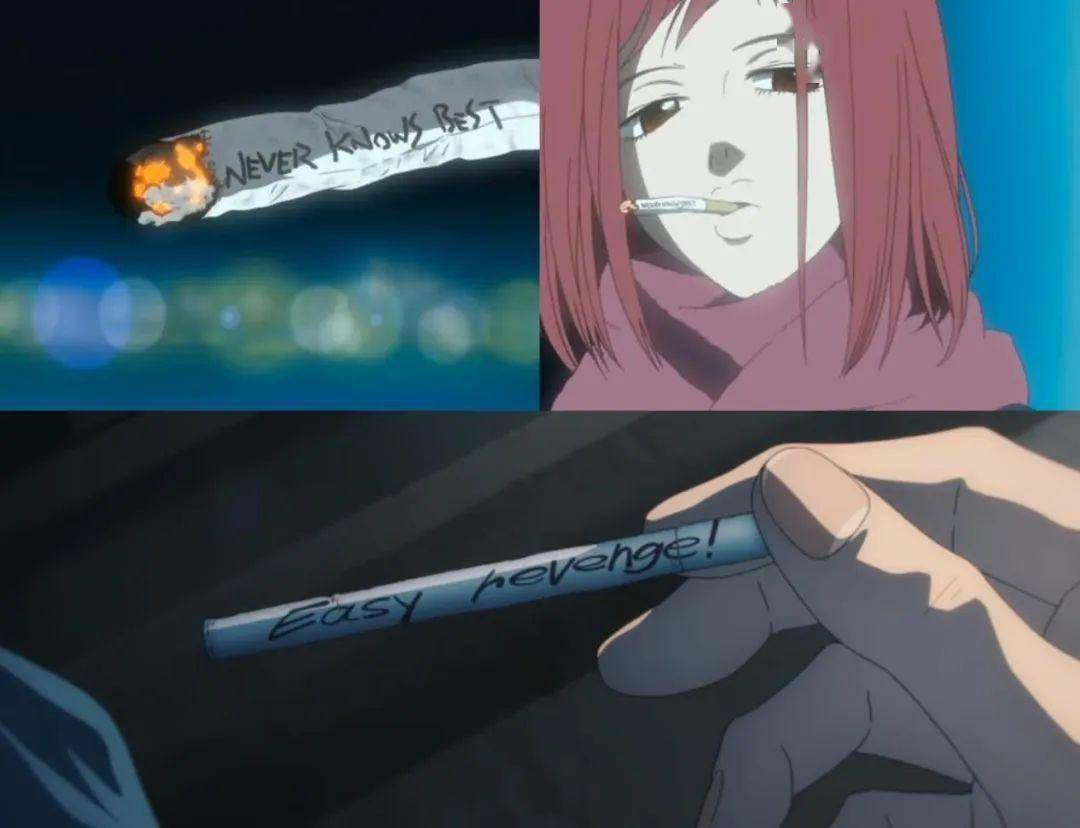 在《flcl》中,你可以找到各种与《电锯人》里角色,剧情,乃至细节设定