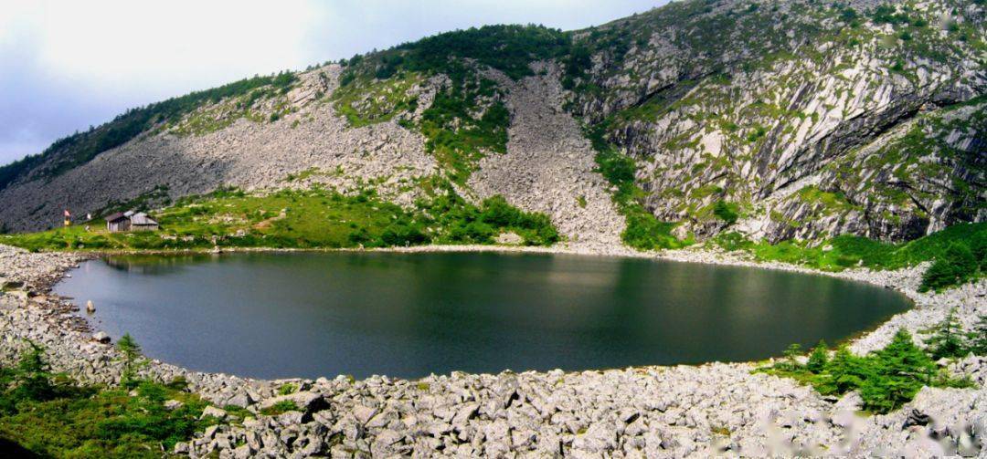 太白山天池,迷一样的倩影_大爷_冰川_湖泊