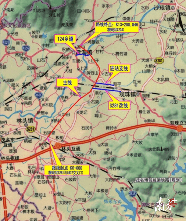 林头镇地图图片