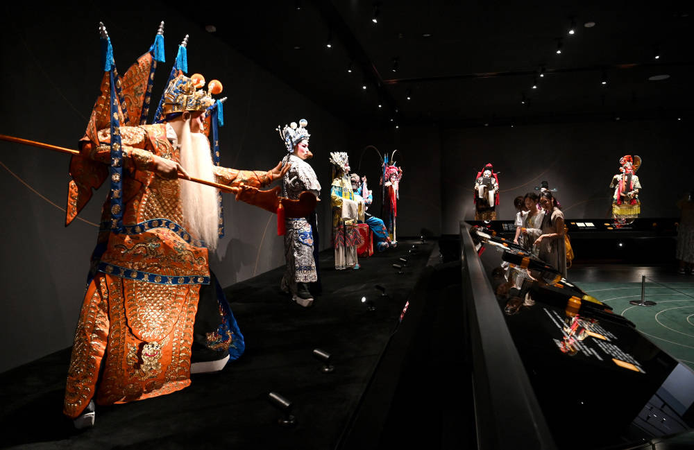 陕西西安:秦腔艺术博物馆里感受传统戏曲魅力
