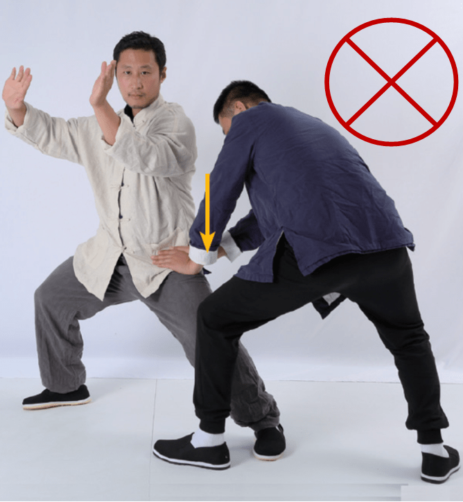 "裆走下弧"到底要怎么走?_变化_动作_太极拳