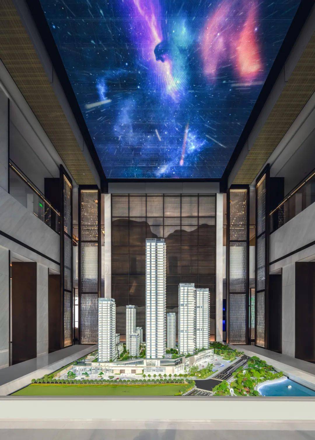 【金螳螂新作】以山水之境,构筑诗意空间——澜泊湾1号体验中心_生活