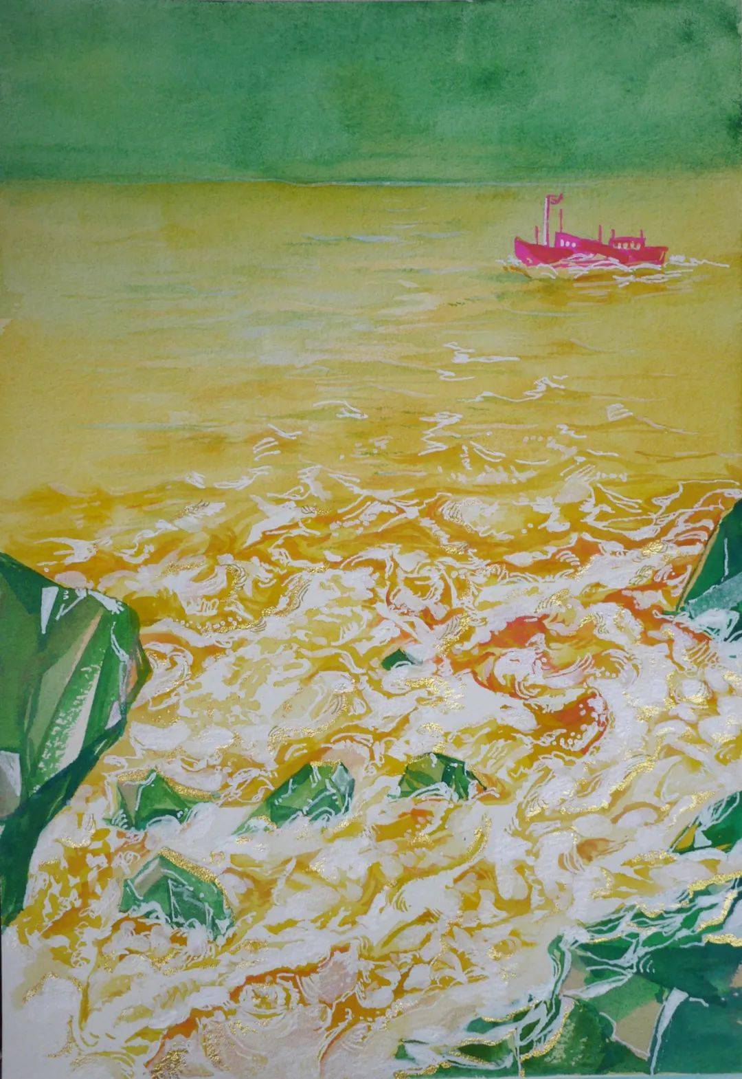 写生时节 | 山海入画 妙景成诗 走进青岛勾勒世间美好_文化_设计_组画
