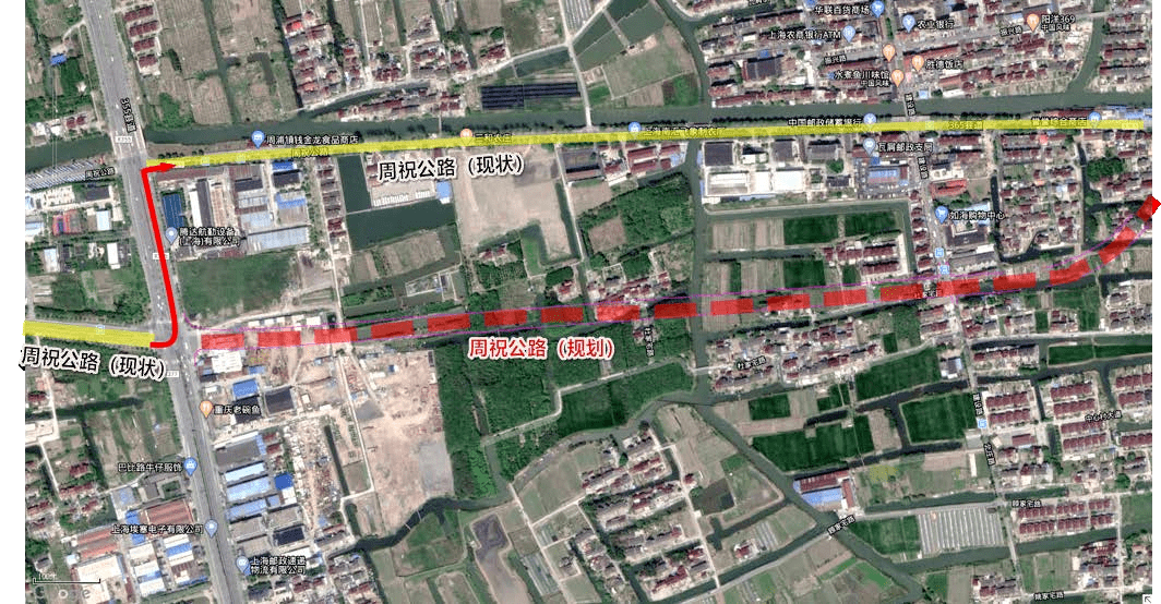周浦这条主干路新建在即,尊嘟假嘟?一看便知→_周祝公路_工程_道路