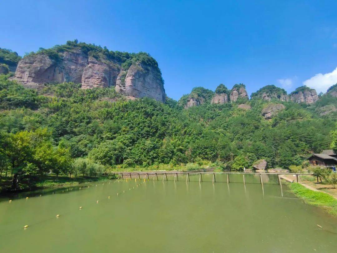【图说·绍兴】游新昌穿岩十九峰吟留别_游泳_孩子_摄影