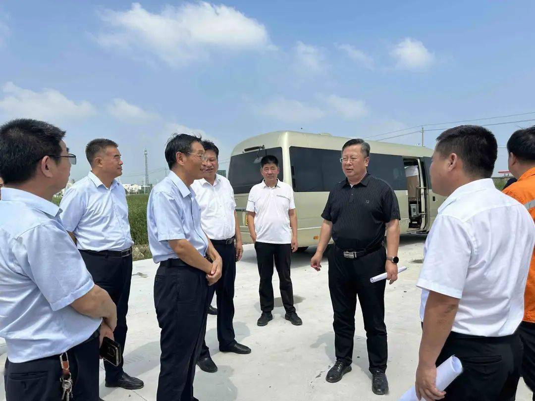 67东明县委副书记,县长赵海林带队调度部分重点项目建设