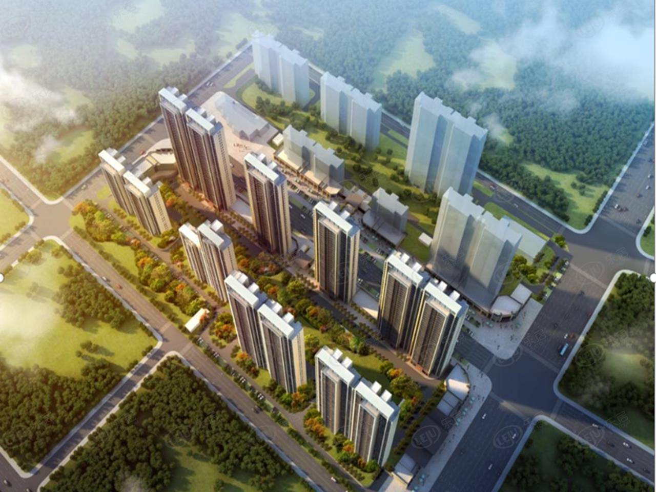 阳逻商圈佳阳大都府 报价公布 约8290元/㎡_楼盘_城市广场_购物