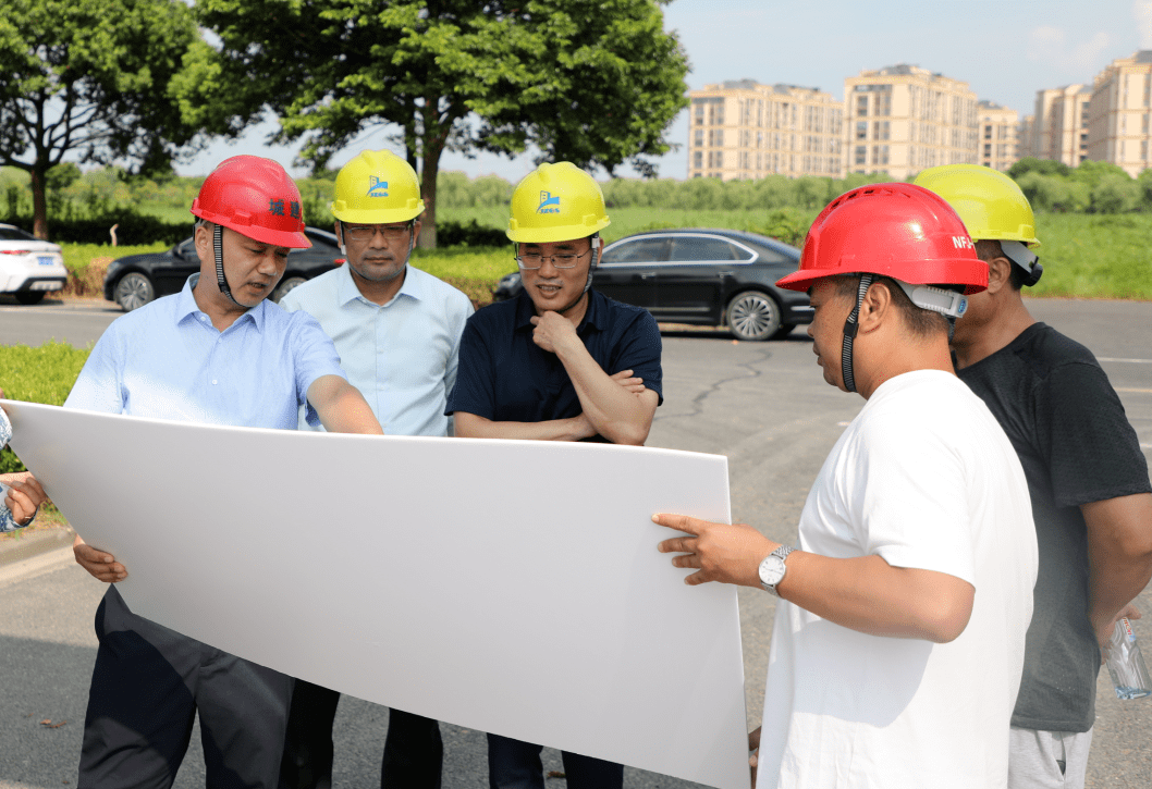 区绿化市容局调研枫泾市容环境建设工作_樊文军_张皓_标杆