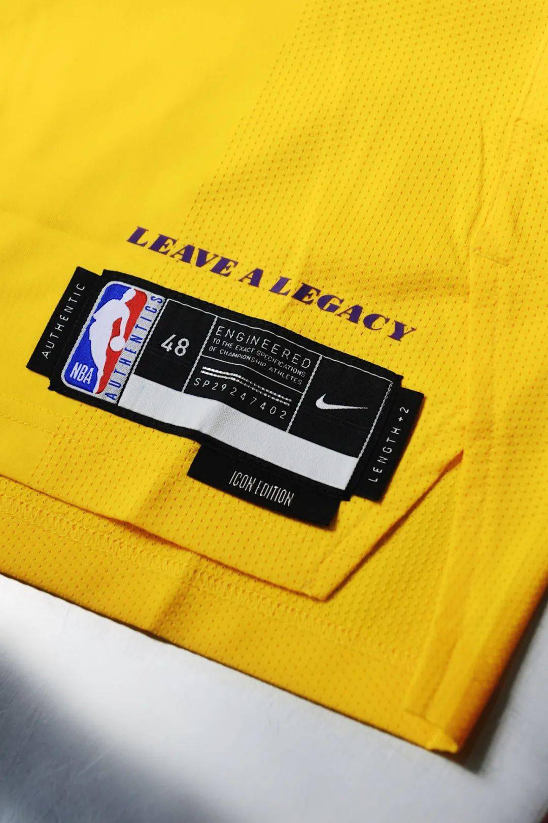 nike lakers icon edition #23 authentic jersey|soar 限量发售_球衣