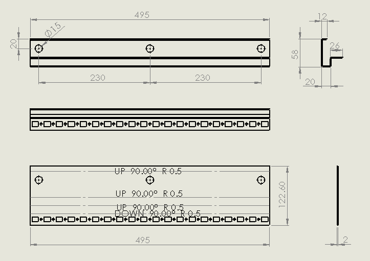 cad钣金展开图画法图片