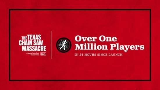 《德州电锯杀人狂》推出后二十四小时内玩家数突破了100万