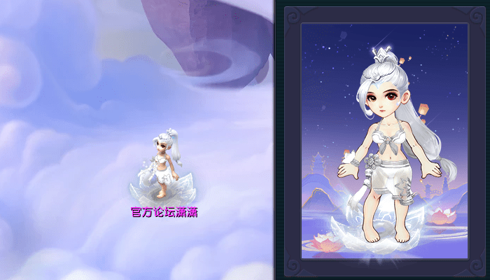 斗战胜佛·月白头发 过往泳衣款式偶然发现这个高马尾也很适合泳衣款