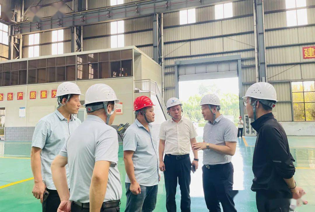 长葛市副市长王付来陪同客商到园区考察交流_企业_艾浦_铜业