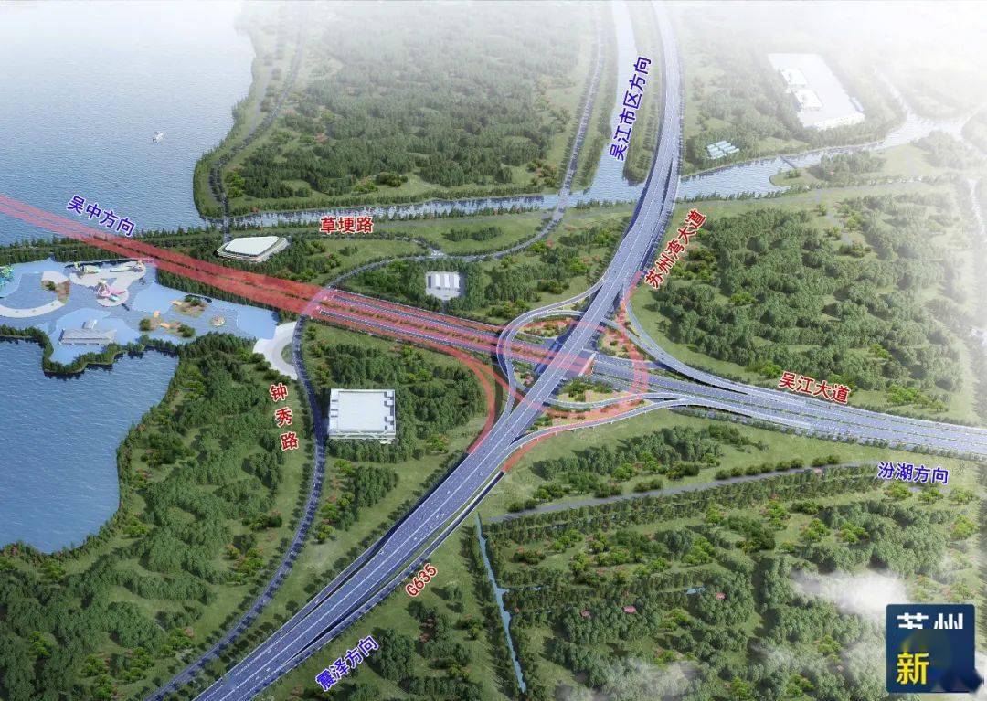 苏州湾隧道试桩开钻_施工_吴江_太湖