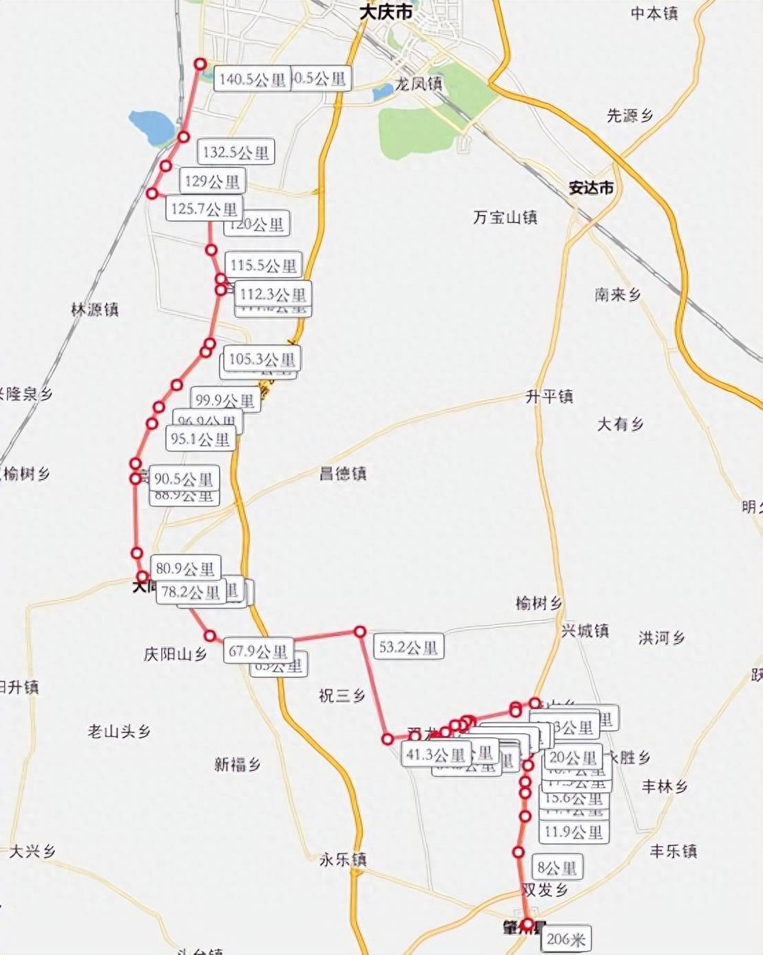 北京200路线路图图片