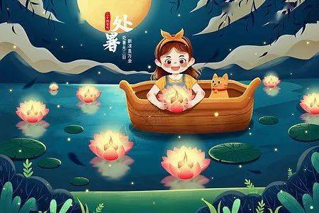 河灯,一般是在底座上放灯盏或蜡烛.