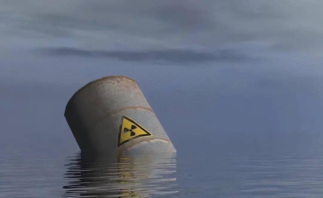 核废水排入大海图片