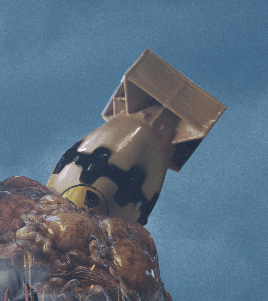 乌合麒麟发布新作讽刺日本核污染!每一处细节都是对日本无声地控诉!