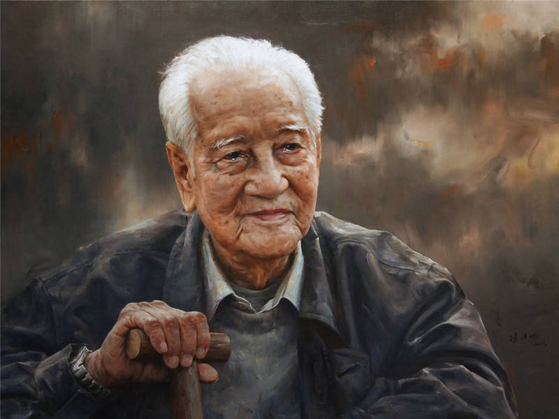 以绘画致敬时代楷模 海军博物馆再次收藏冯少协油画_黄旭华_母亲_人物