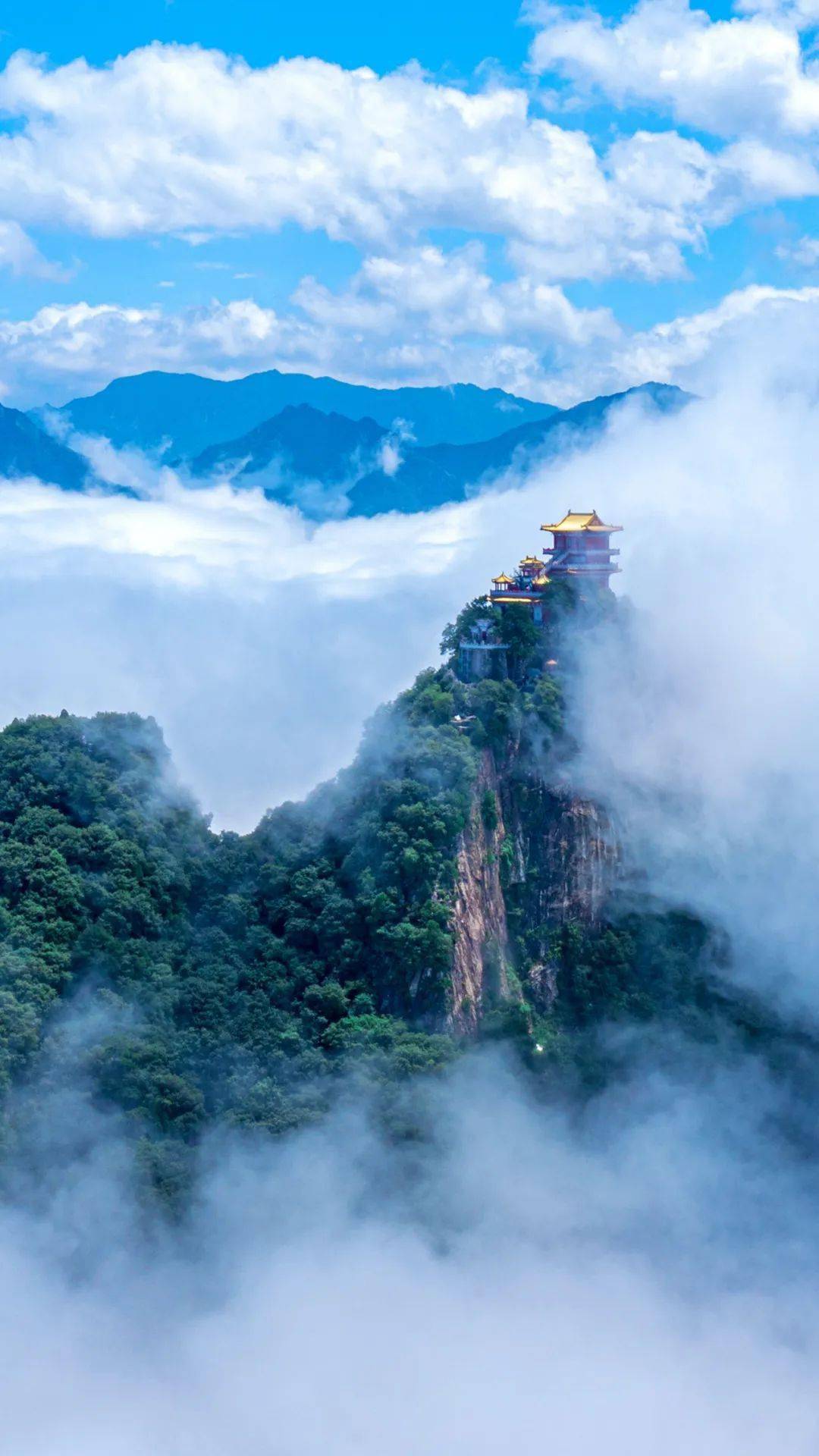 终南山_夏天_图片