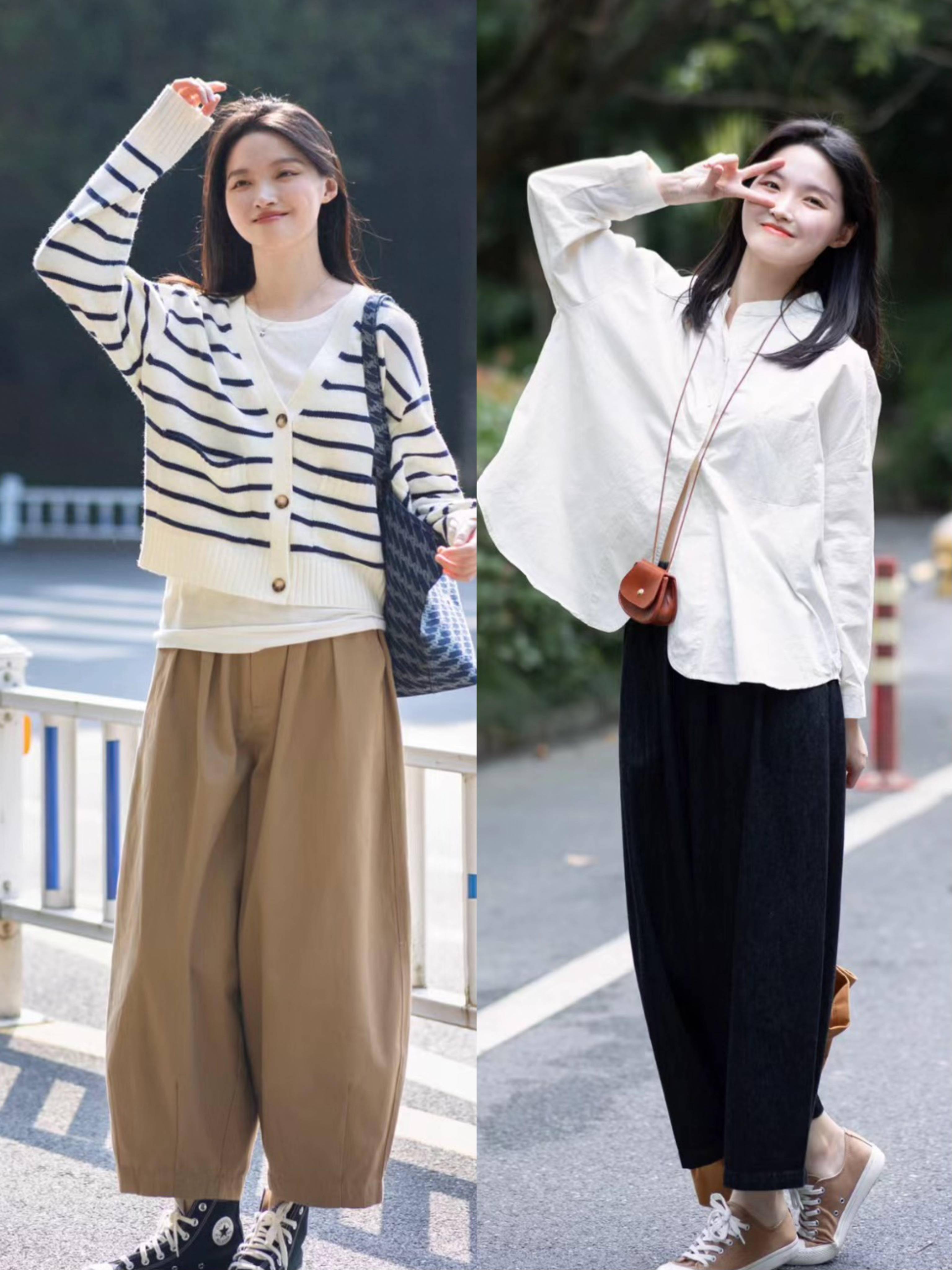 简单舒适的穿搭,才更适合普通女人,秋天照着穿温柔又显气质_外套_色彩