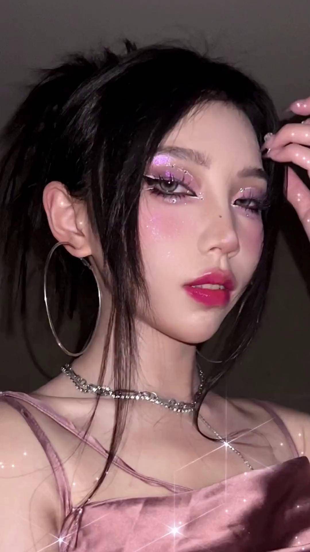 考斯普雷一下,精神了没?考斯普雷韩国精神小妹妆前妆后