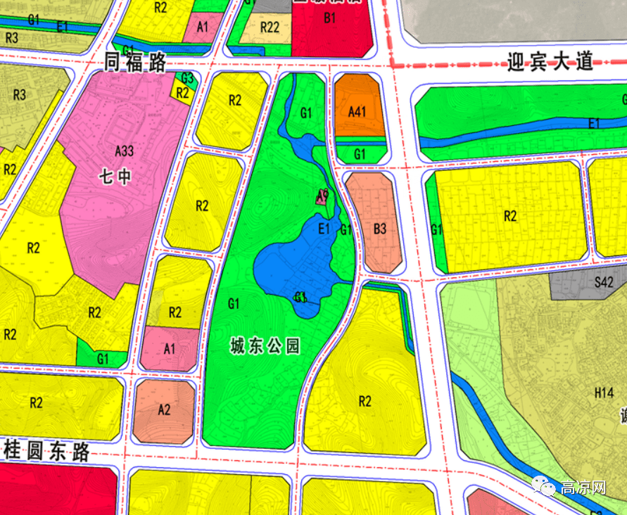 高州万福新城规划图图片