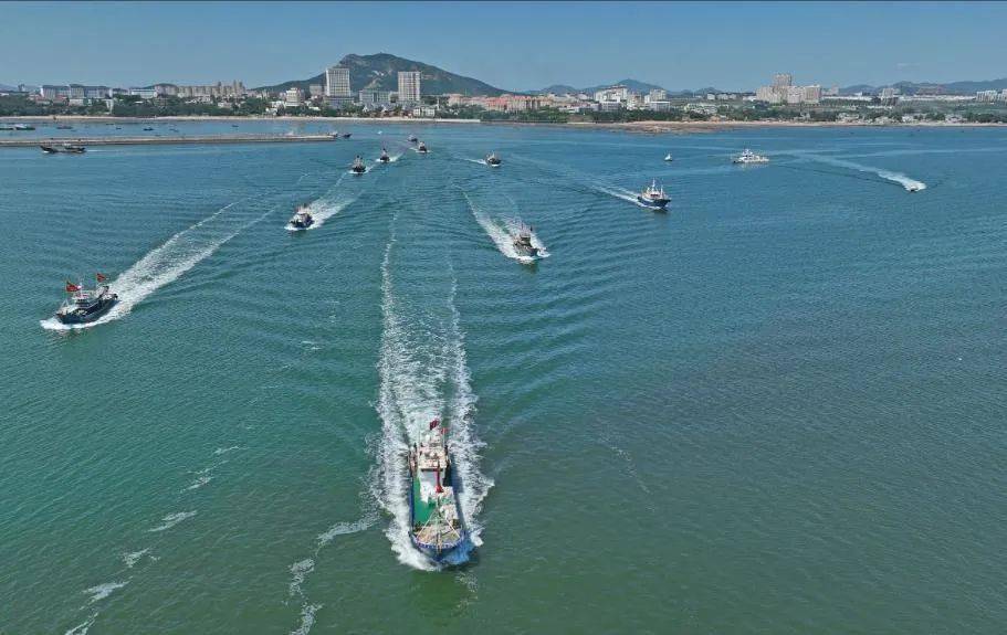 辽宁开海了_渔船_码头_大连市