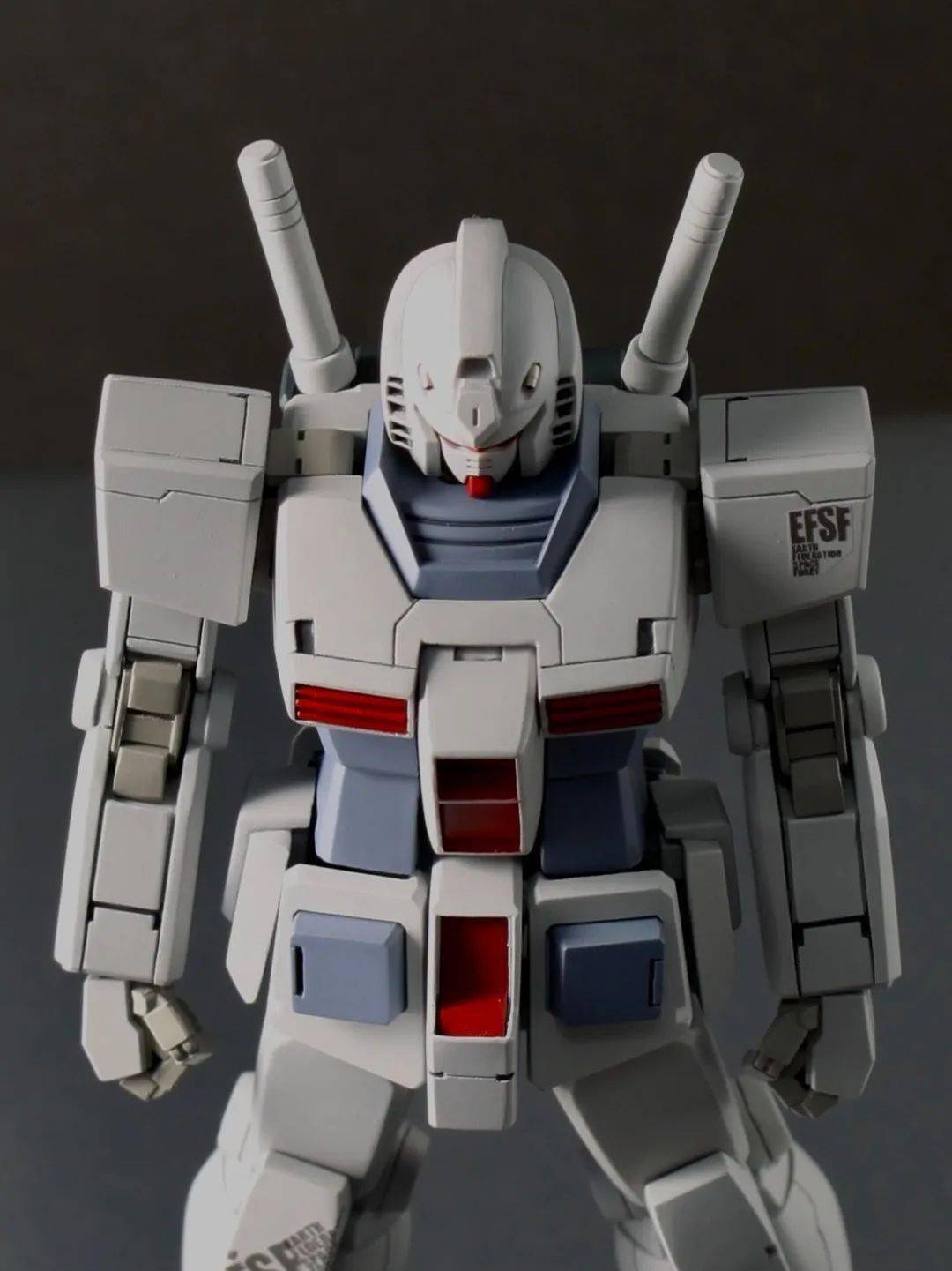 eg元祖改造,不要天线的光头形象也不错哦……_公众_模型_高达