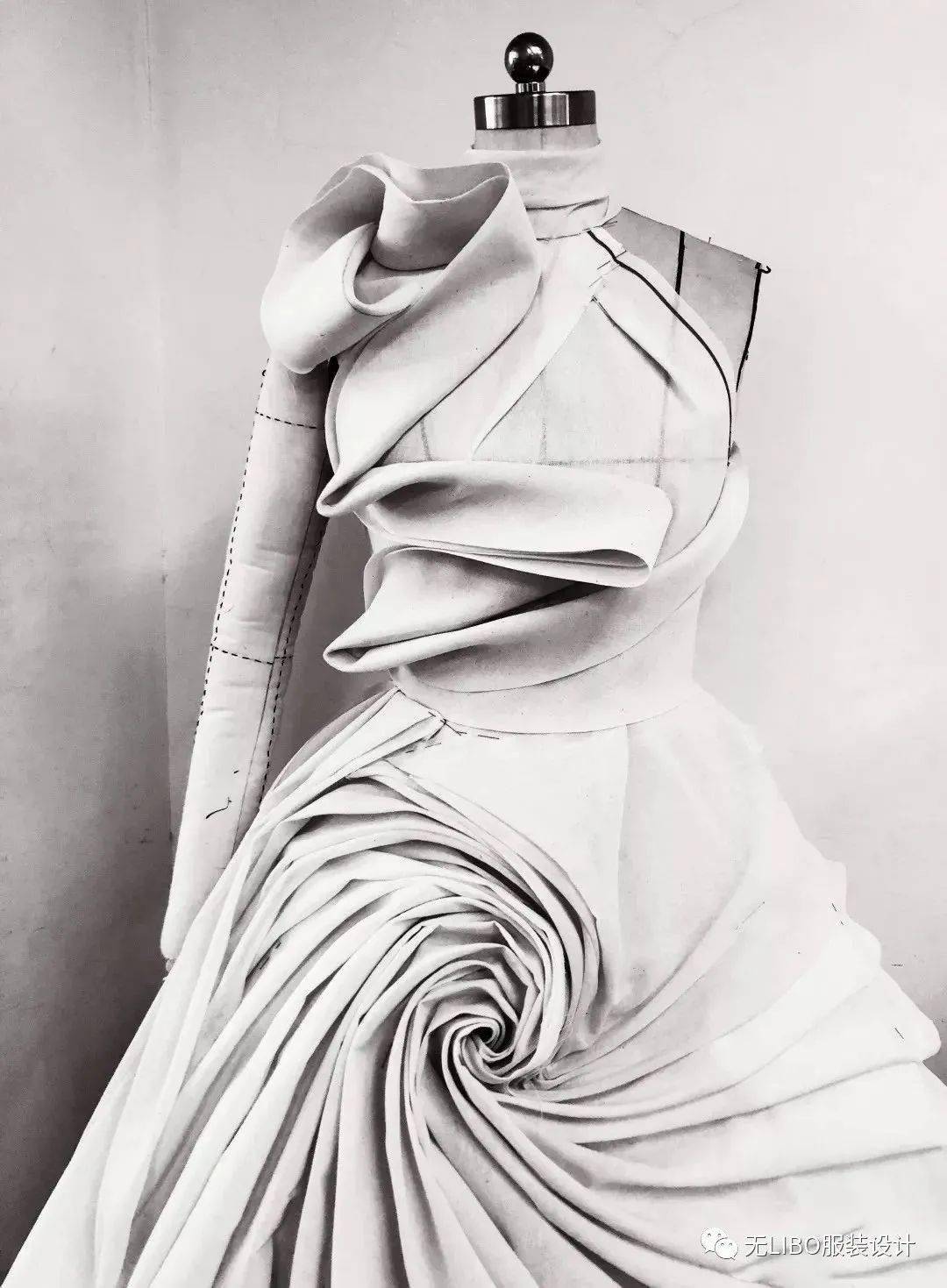 造型感创意立裁合集·附裁剪图!(比成衣还要好看)_服装_公众_设计