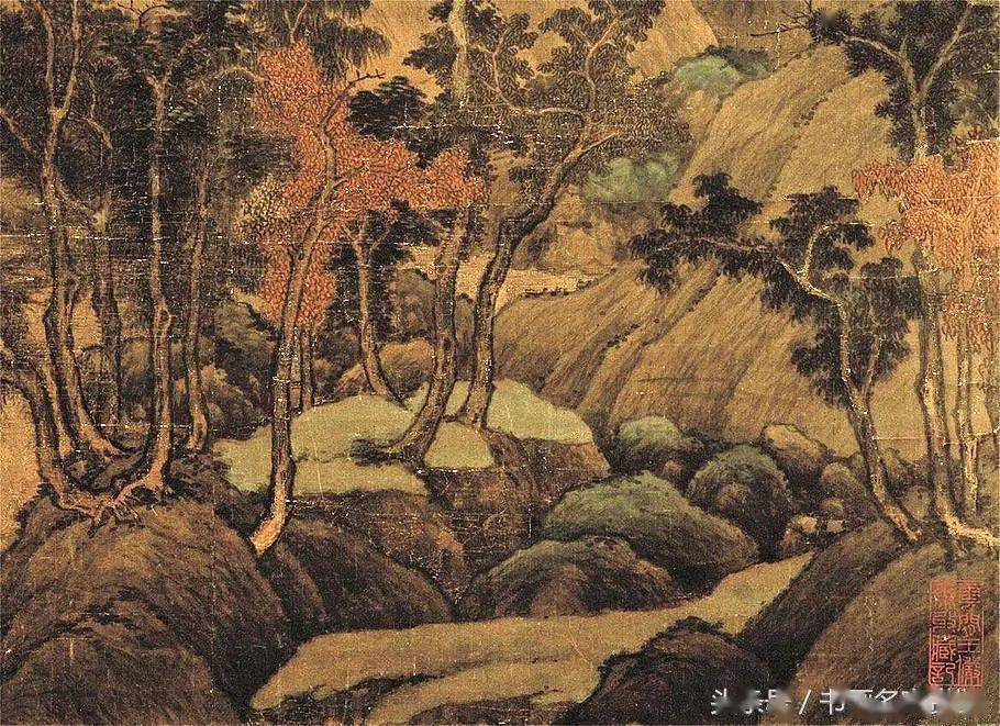 北宋三大家,南派山水畫開山鼻祖——董源_作品_國畫_創作