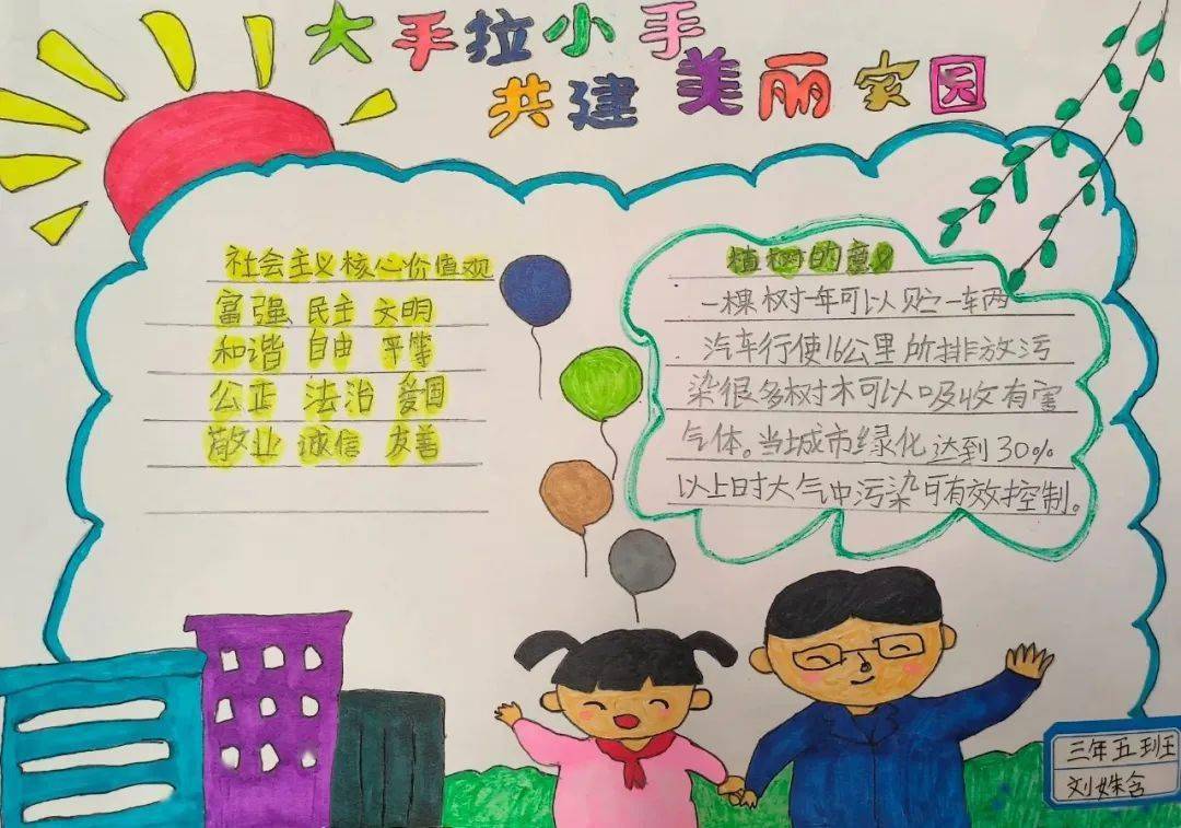 67【创建全国文明城市】"大手拉小手 共建美丽家园 "暑期中小学生
