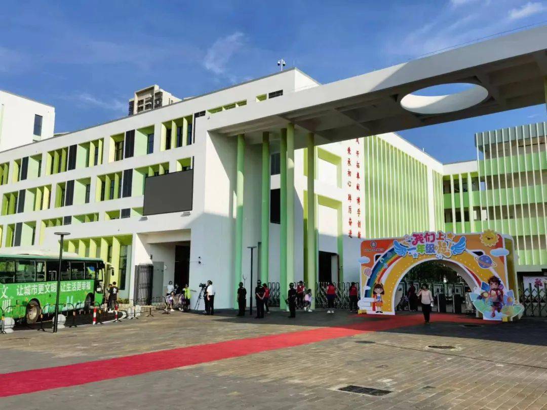 新会区机关幼儿园今洲分园今天正式开园,开设了大,中,小班级共5个班.