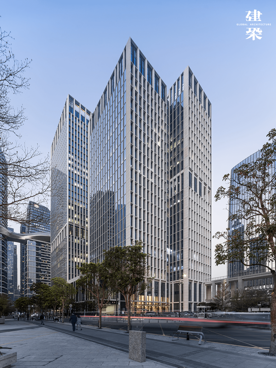 gmp新作 | 城市空间的互联:深圳前海大厦落成_建筑_CreatAR_Images