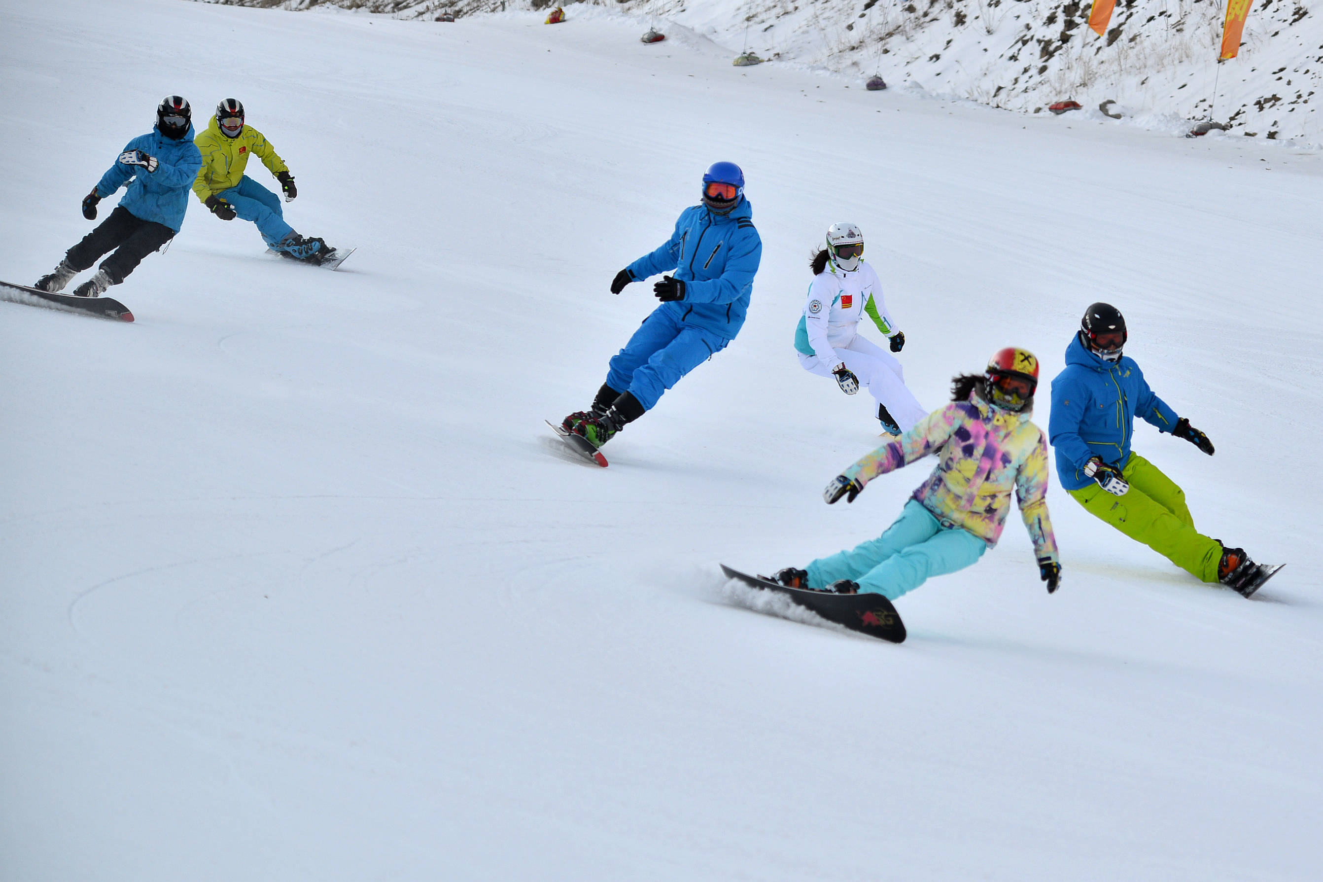 赤峰红山公园滑雪场图片
