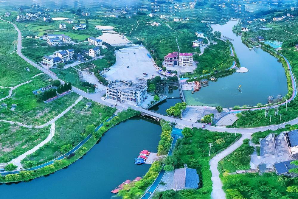 图集|忠县阿金河:绿水青山带笑颜_拔山镇_进行_景观