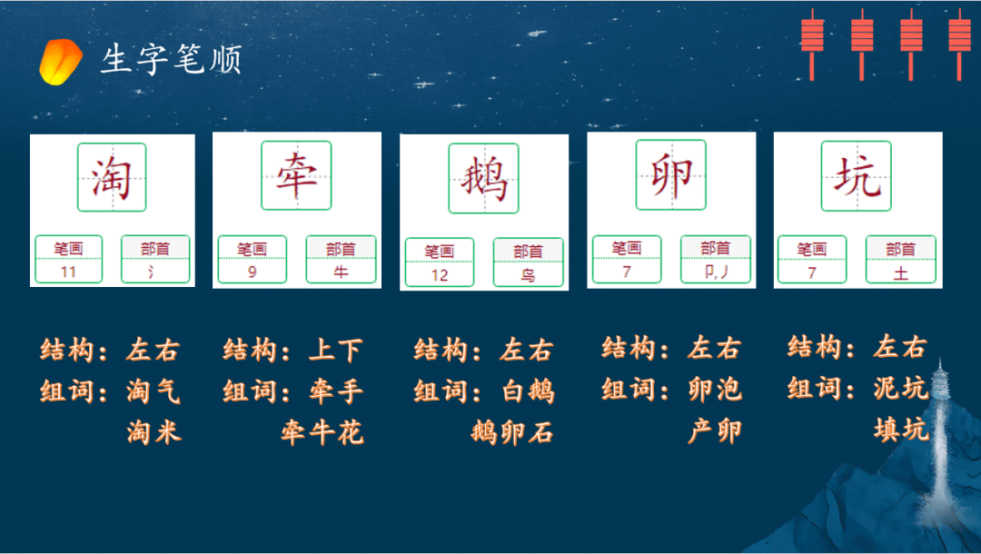 【课件】四年级语文上册 课文2《走月亮》
