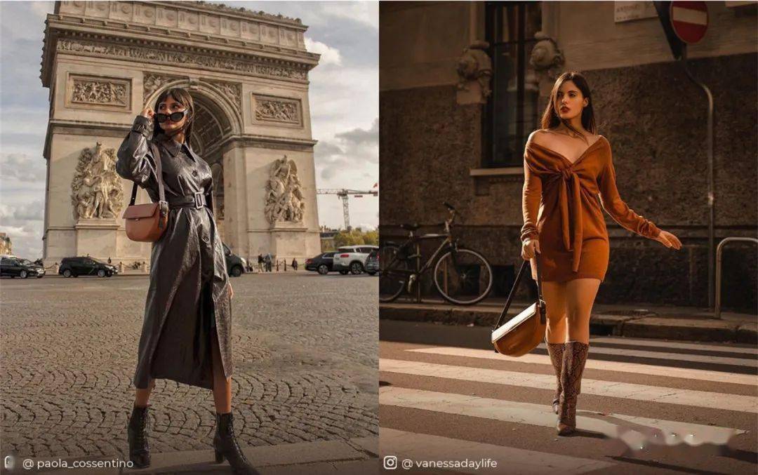 有很多法国,意大利的时尚博主也入手了.