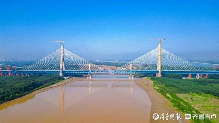 济南黄河大桥新桥建得咋样了?记者带您一探究竟_主桥_建设集团_零点