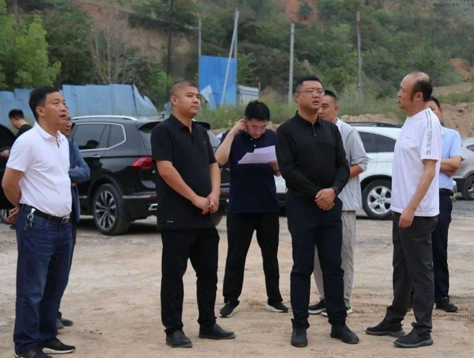 9月6日,秦安县委副书记,县长王龙强带领县政府办,发改局,自然资源局